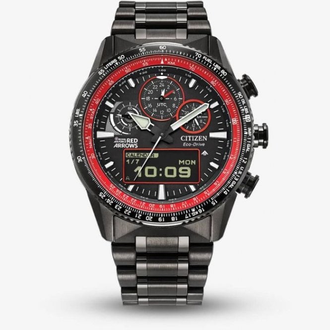 Citizen Men's Red Arrows Limited Edition Promaster Skyhawk Bracelet Watch JV2007-52E
