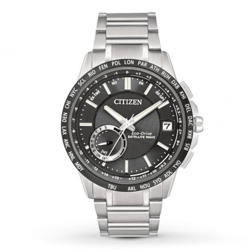 Citizen Men's Satellite Wave GPS Eco-Drive Watch CC3005-85E