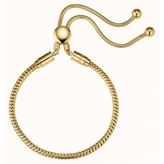 D Louise D.Louise 14ct Gold Plated PVD Classic Friendship Bracelet SKB-63