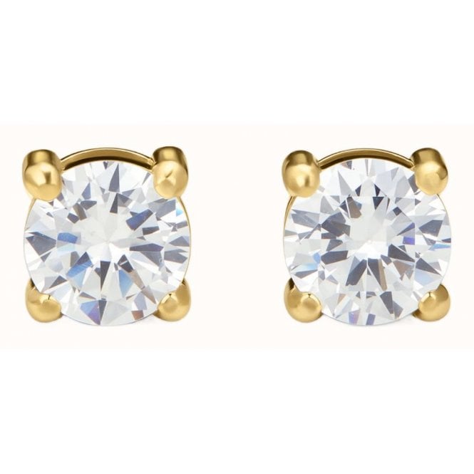 D Louise D.Louise 14ct Gold Plated PVD Classic Tennis Stud Earrings YBE-12-06