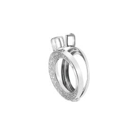 Emozioni Sterling Silver Mezzaluna Coin Keeper - 25mm EK011