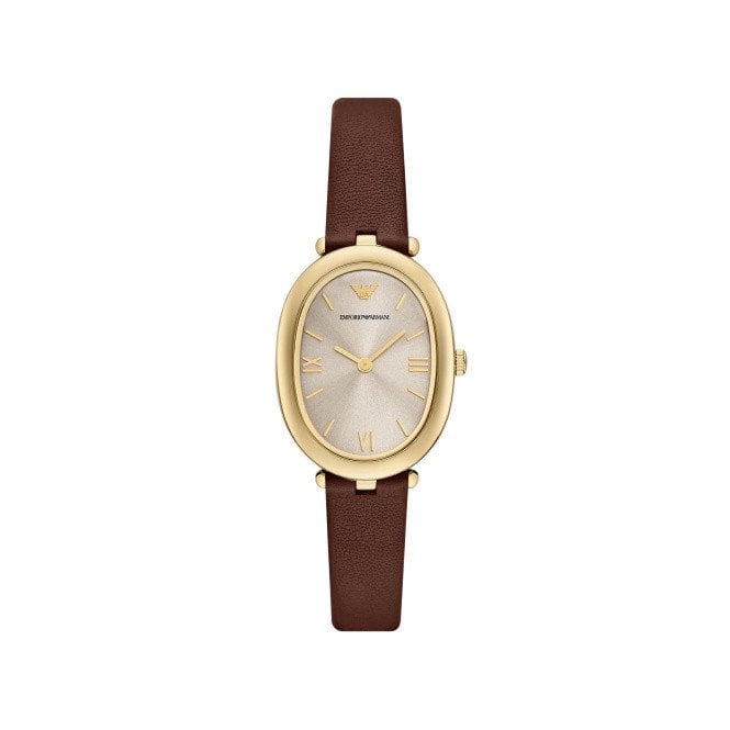 Emporio Armani Ladies' Sinfonia Leather Strap Watch