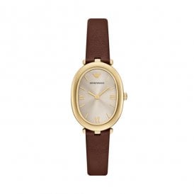 Emporio Armani Ladies' Sinfonia Leather Strap Watch