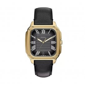 Fossil Men's Crosby Leather Strap Watch