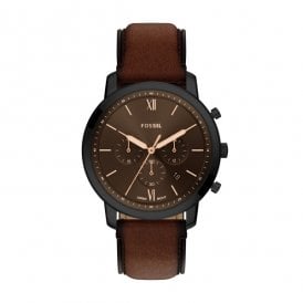 Fossil Men's Neutra Leather Strap Watch FS6163