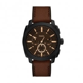 Fossil Men's Nubuck Leather Strap Watch FS6101