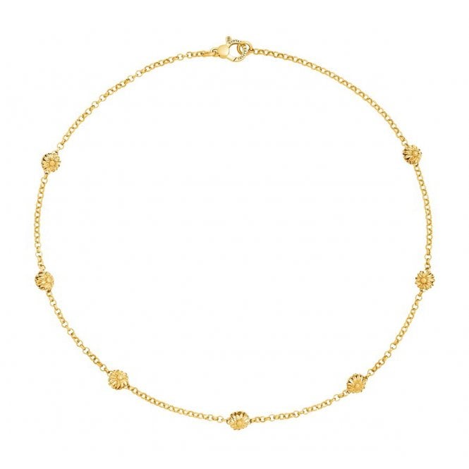 Giovanni Raspini Gold Plated Daisy Dot Necklace 12340