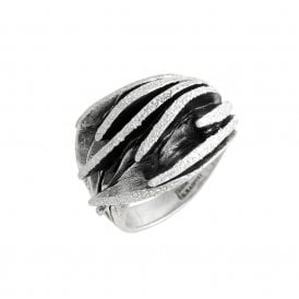 Giovanni Raspini Silver Daphne Big Ring 11789/16