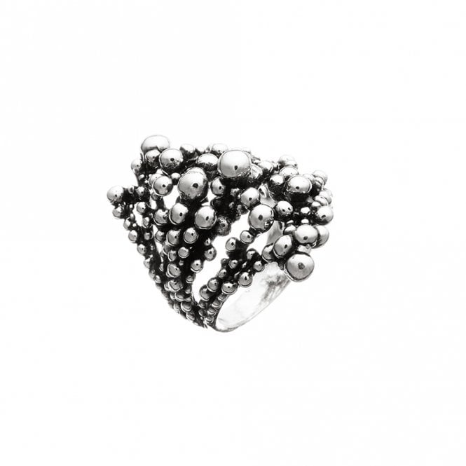 Giovanni Raspini Silver Perlage Big Ring 9535/16