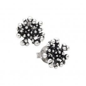 Giovanni Raspini Silver Perlage Small Earrings 12607