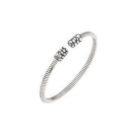 Giovanni Raspini Silver Small Turbogas Bangle 12539