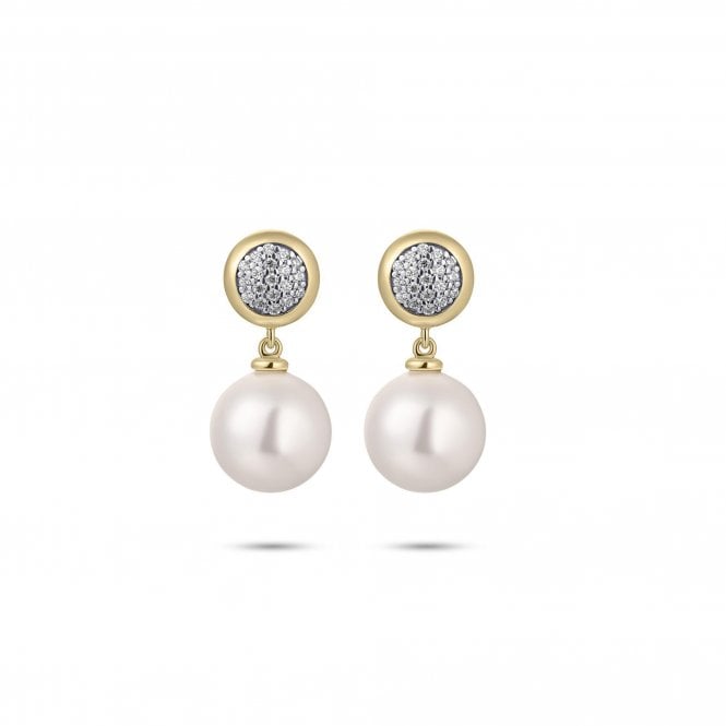 Gisser Gold Plated Earrings E1086Y