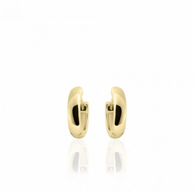 Gisser Gold Plated Hoop Earrings KCA3/13.5Y