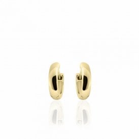 Gisser Gold Plated Hoop Earrings KCA3/13.5Y