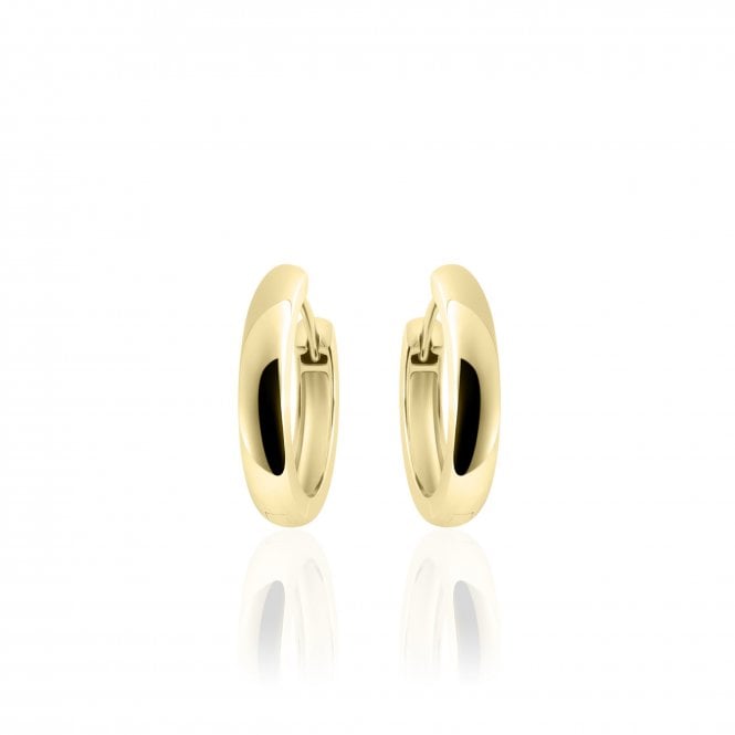 Gisser Gold Plated Hoop Earrings KCA3/18Y