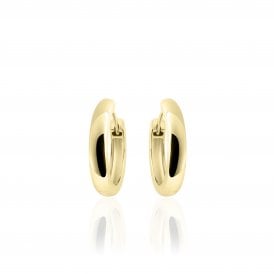 Gisser Gold Plated Hoop Earrings KCA3/18Y