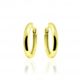 Gisser Gold Plated Hoop Earrings KCA3/22Y