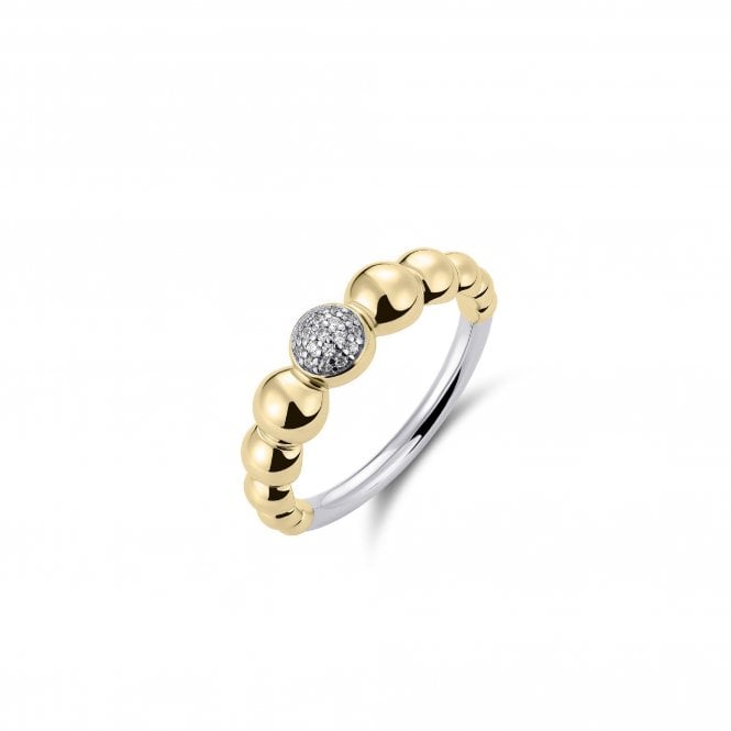 Gisser Gold Plated Ring R485Y-56