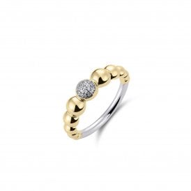 Gisser Gold Plated Ring R485Y-56