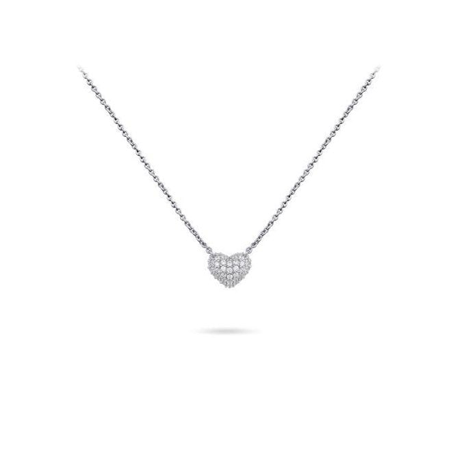 Gisser Silver Heart Pendant N1090