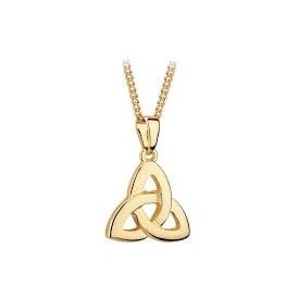 Gold Plated Trinity Necklace