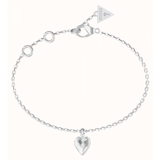 Guess Jewellery By Your Side Heart Bracelet UBB06082RHL