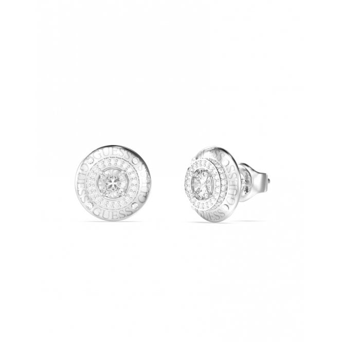 Guess Jewellery Sparks Coin Stud Earrings UBE06289RH