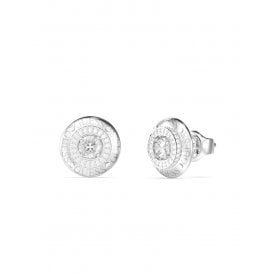 Guess Jewellery Sparks Coin Stud Earrings UBE06289RH