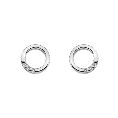 Hot Diamonds Halo Circle Earrings DE417