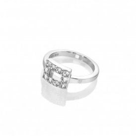 Hot Diamonds Sterling Silver Echo Ring