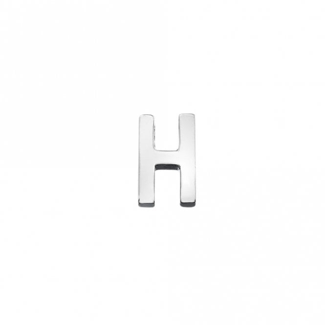 Hot Diamonds Storyteller Sterling Silver Letter H Icon Pendant DP798