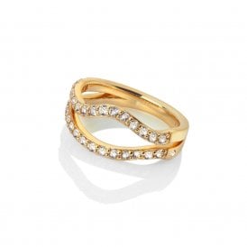 Hot Diamonds X Jac Jossa Extravagance Ring DR223/L