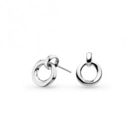 Kit Heath Bevel Cirque Link RP Stud Drop Earrings 4172RP