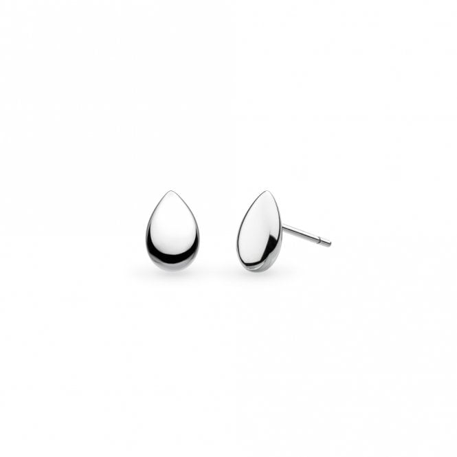 Kit Heath Coast Pebble Smooth Stud Earrings 40151RP