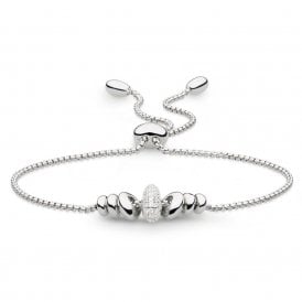 Kit Heath Coast Tumble Glisten Pavé Zirconia RP Toggle Bracelet 70161CZ