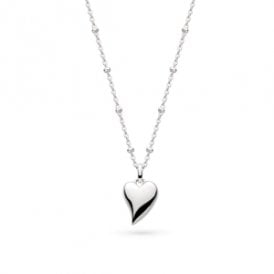 Kit Heath Desire Kiss RP Midi Heart 18? Ball Chain Necklace 90500RP