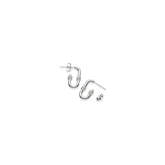 Kit Heath Marina Rope Bar Link Stud Hoop Earrings 41092RP