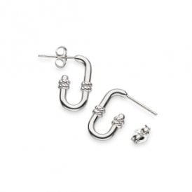 Kit Heath Marina Rope Bar Link Stud Hoop Earrings 41092RP