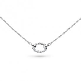 Kit Heath Marina Rope Twist Oval Mini Necklet 91073RP