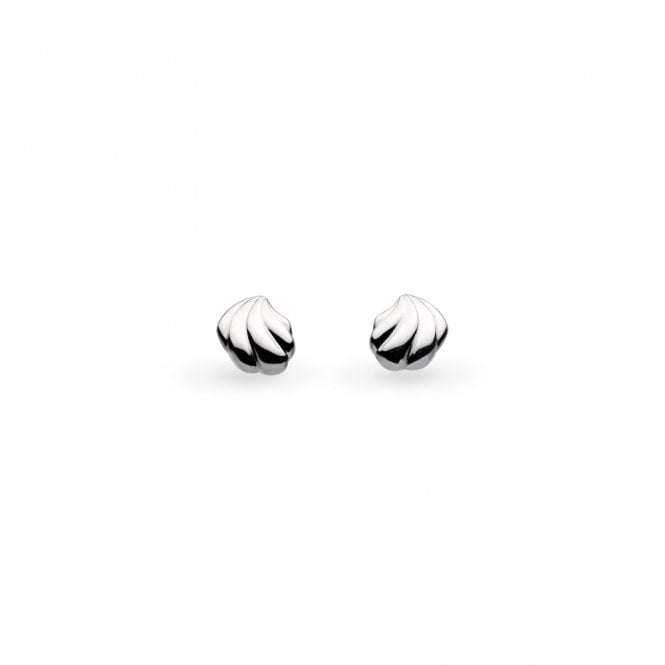 Kit Heath Océane Shell Echo Petite Rounded Stud Earrings 41212RP