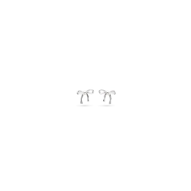 Kit Heath Serenity Ribbon Bow RP Dainty Stud Earrings