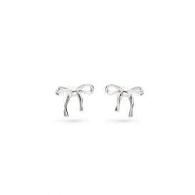 Kit Heath  Serenity Ribbon Bow RP Dainty Stud Earrings