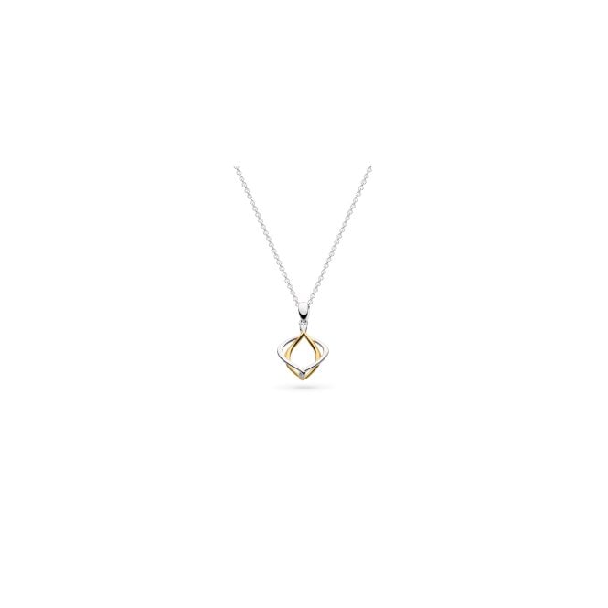 Kit Heath Silver Alicia Golden Mini Necklace 90017GRP