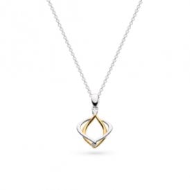 Kit Heath Silver Alicia Golden Mini Necklace 90017GRP