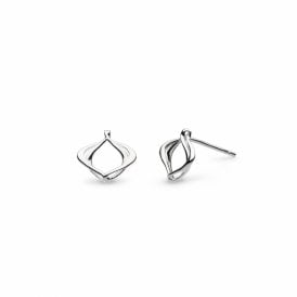 Kit Heath Silver Alicia Petite Stud Earrings 40019RP