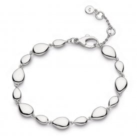 Kit Heath Silver Coast Pebble Linking Pebbles Bracelet 70189RP029