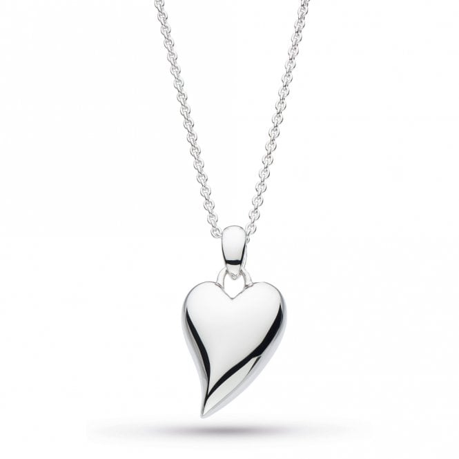 Kit Heath Silver Desire Lust Heart Necklace 90502RP