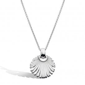 Kit Heath Silver Essence Radiance Small Fan Necklace 91153RP