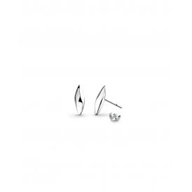 Kit Heath Silver Glint Stud Earrings