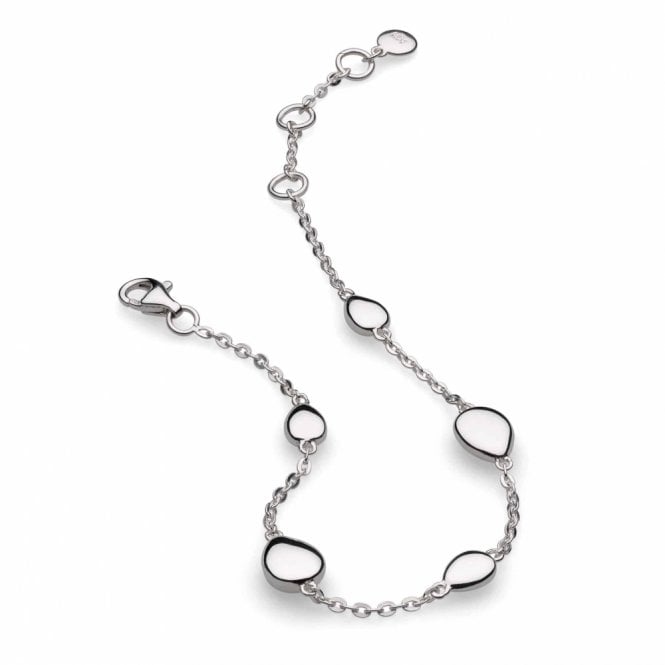 Kit Heath Silver Pebble Station Bracelet 70197RP